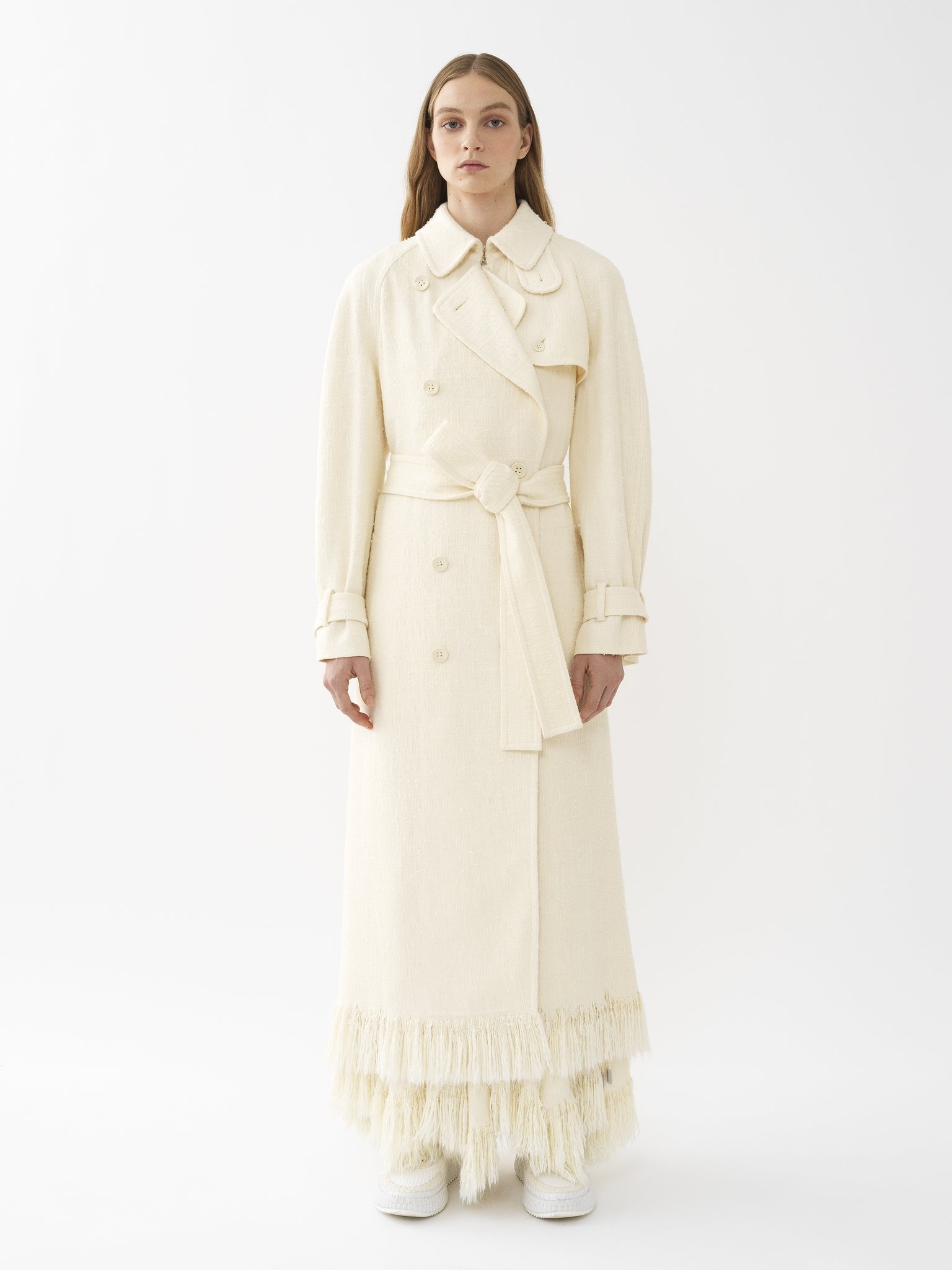 LONG TRENCH COAT - 2