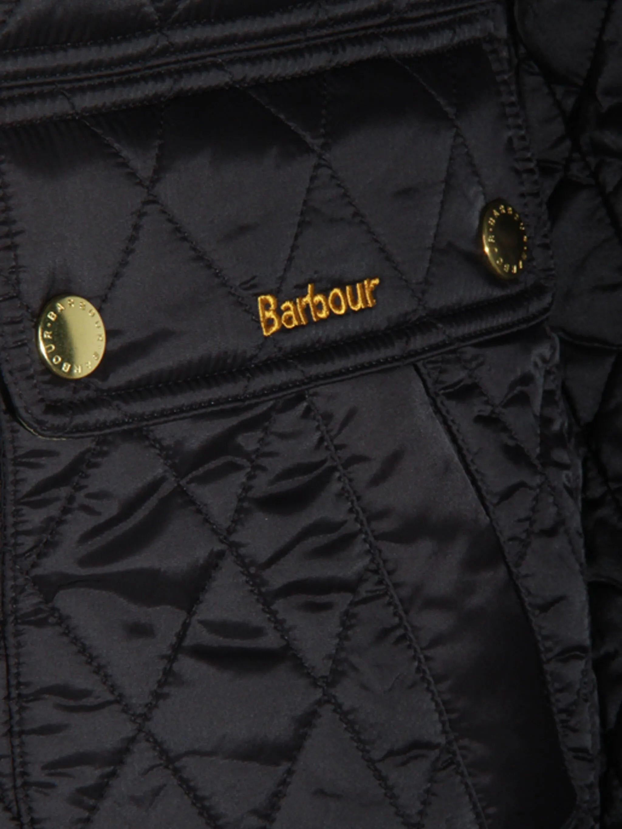 Barbour Diamond-quilted Zip-front Coat - 3