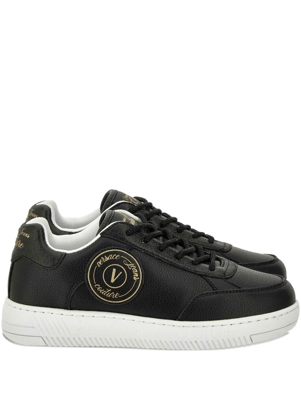 logo-patch sneakers - 1
