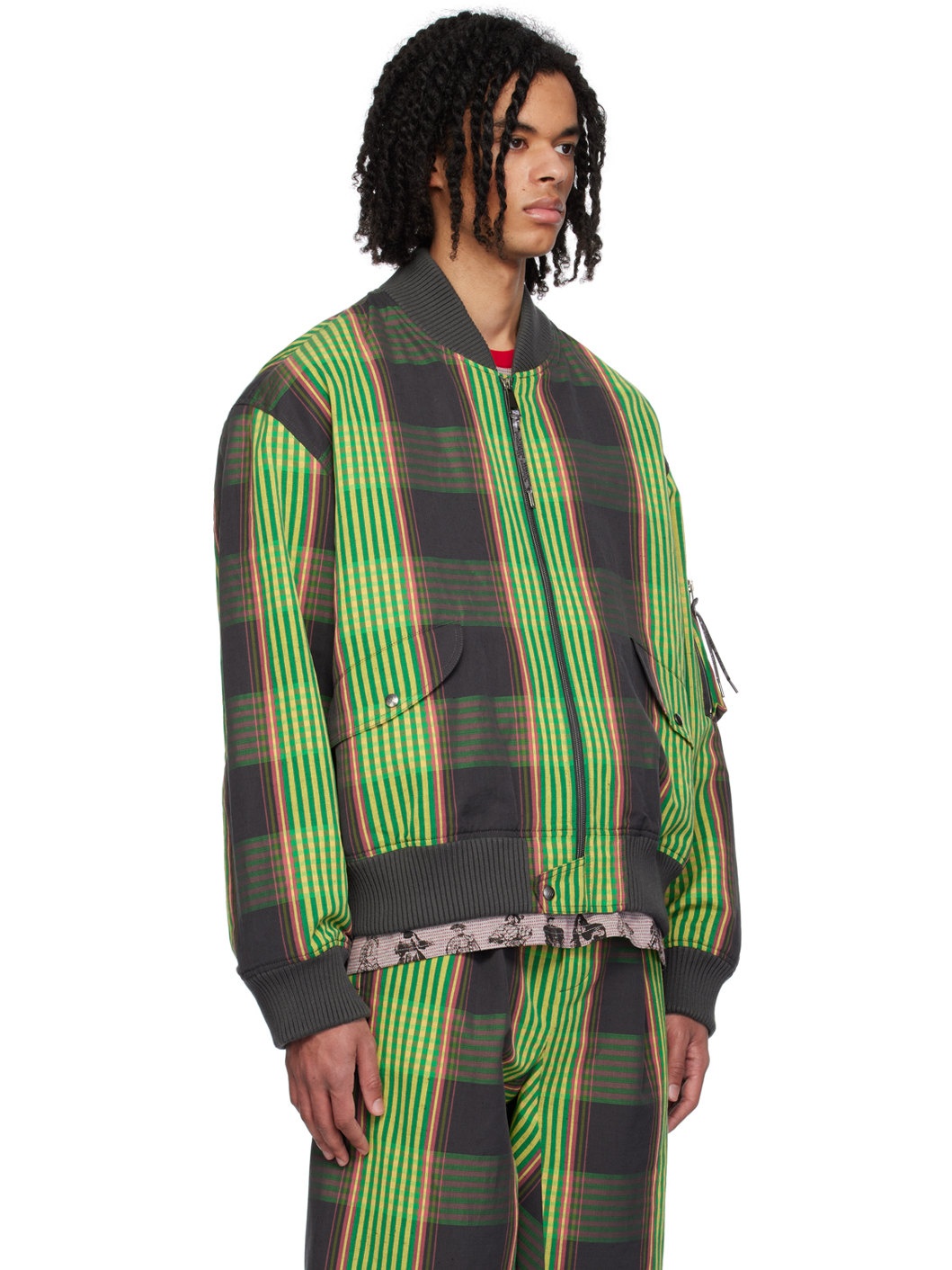 Multicolor Bernardo Bomber Jacket - 2
