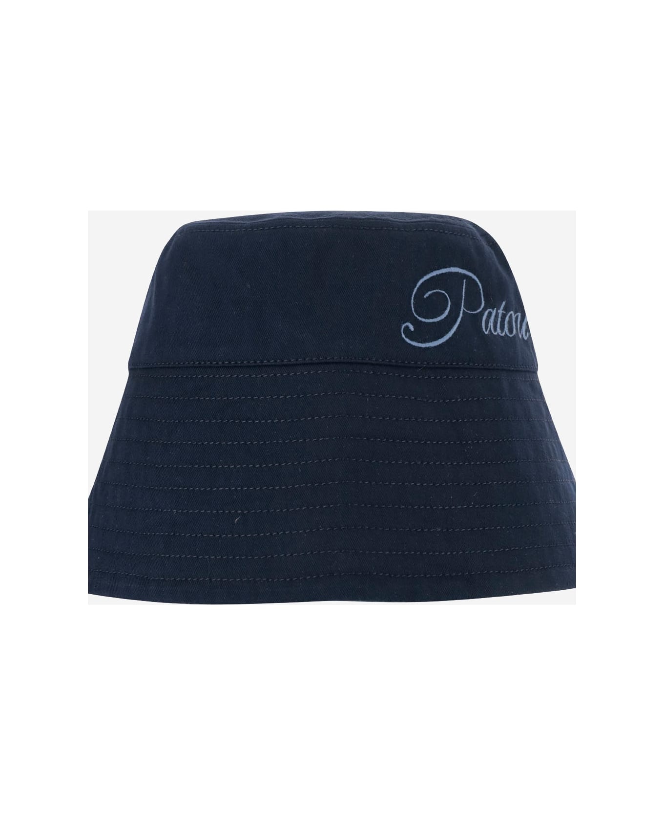 Cotton Bucket Hat With Logo - 4