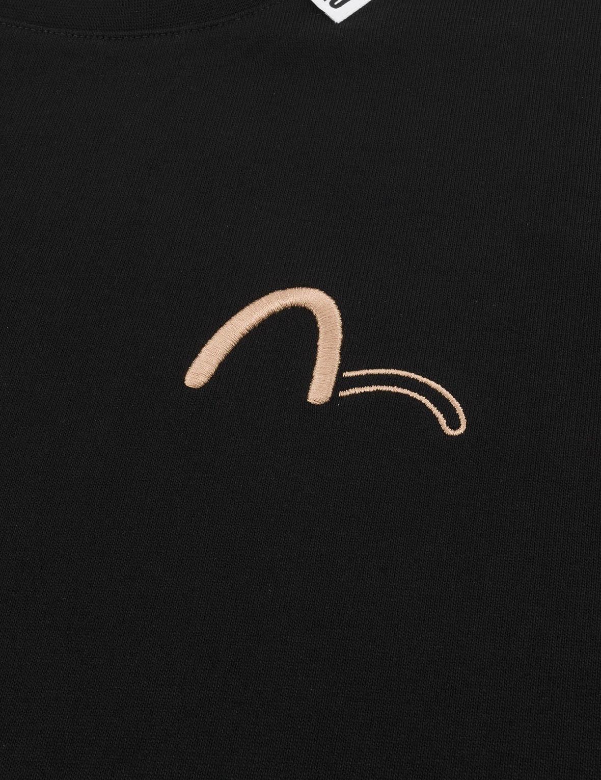 Seagull Embroidery and Logo Print Regular Fit T-shirt - 6
