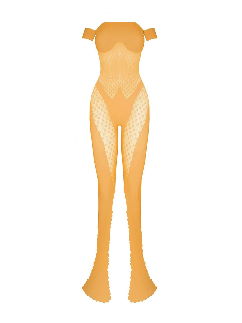 JUNIA JUMPSUIT IN PAPAYA 1