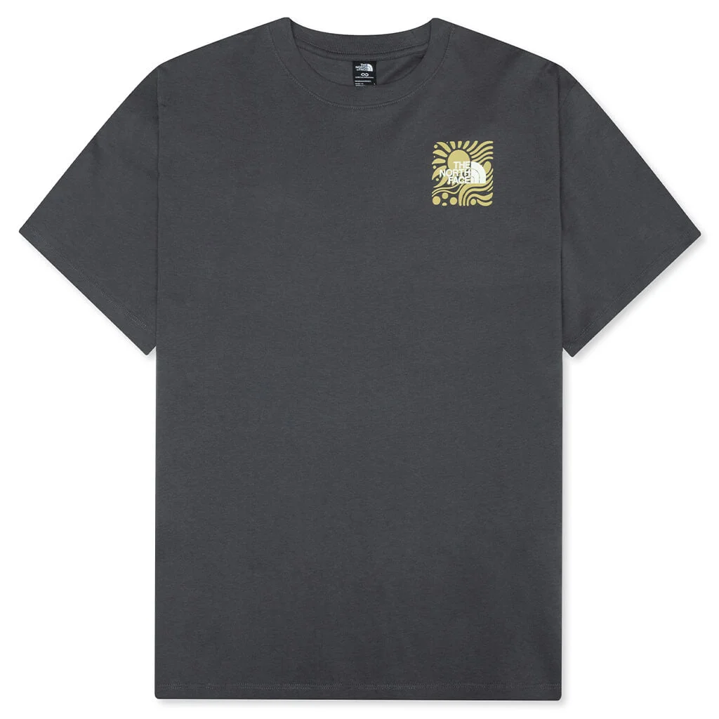 SUN OVERSIZED S/S GRAPHIC TEE - ANTHRACITE GREY - 1