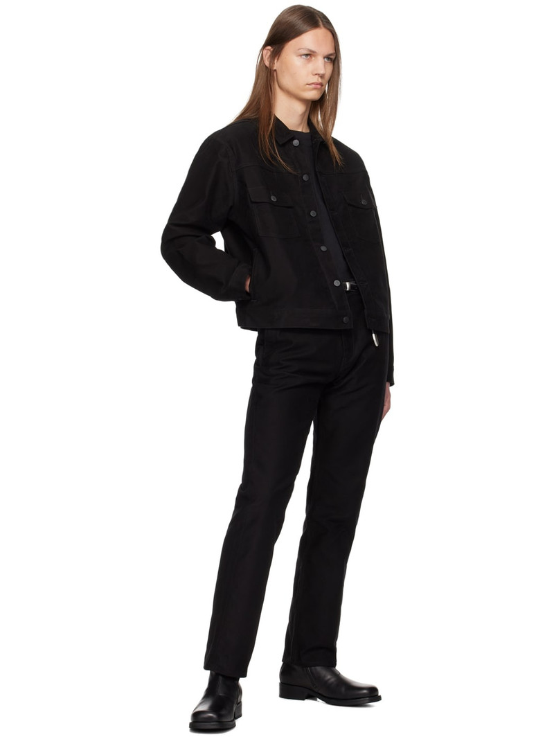 John Elliott Black Moleskin Trousers outlook