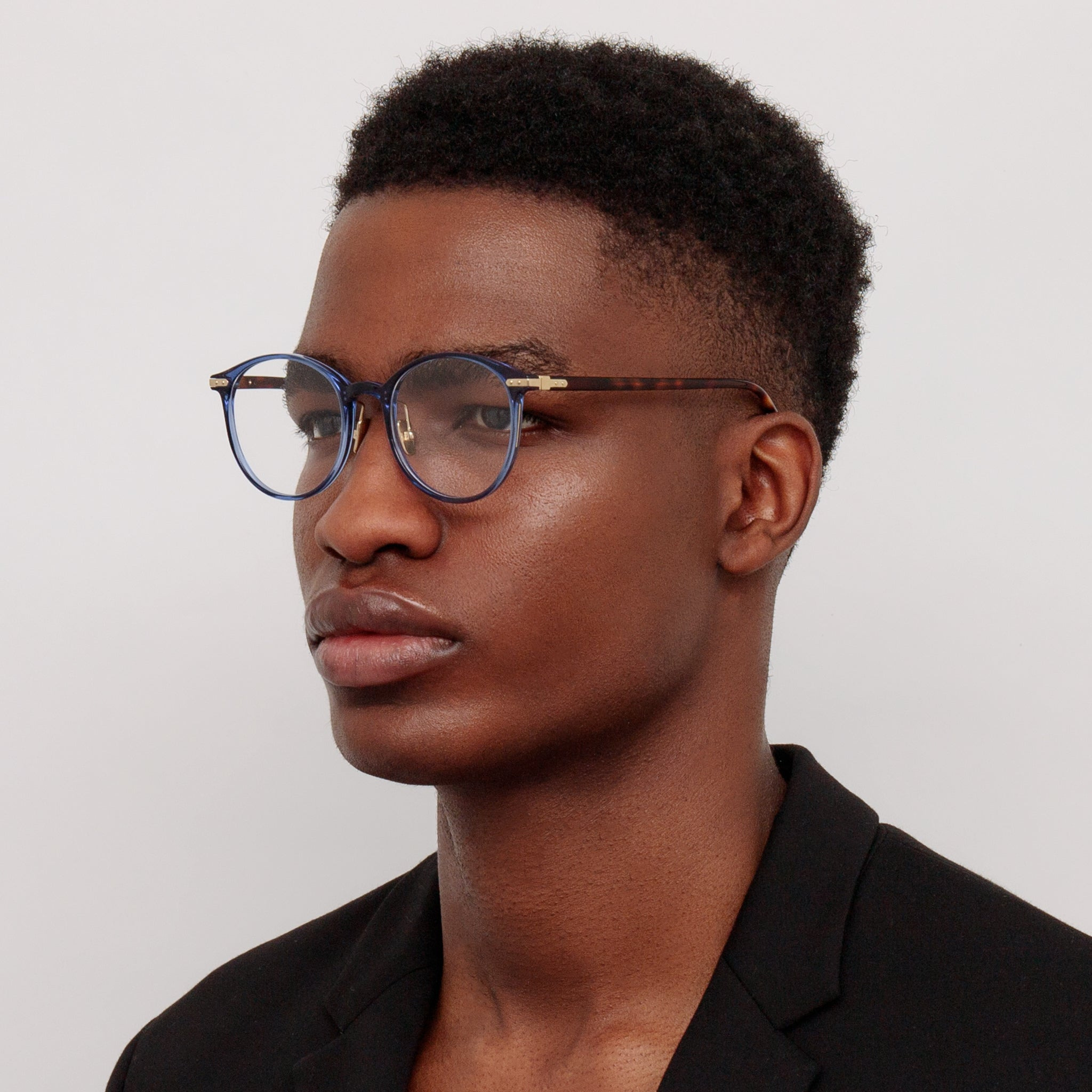 Men's Forster Optical Frame in Navy - 3