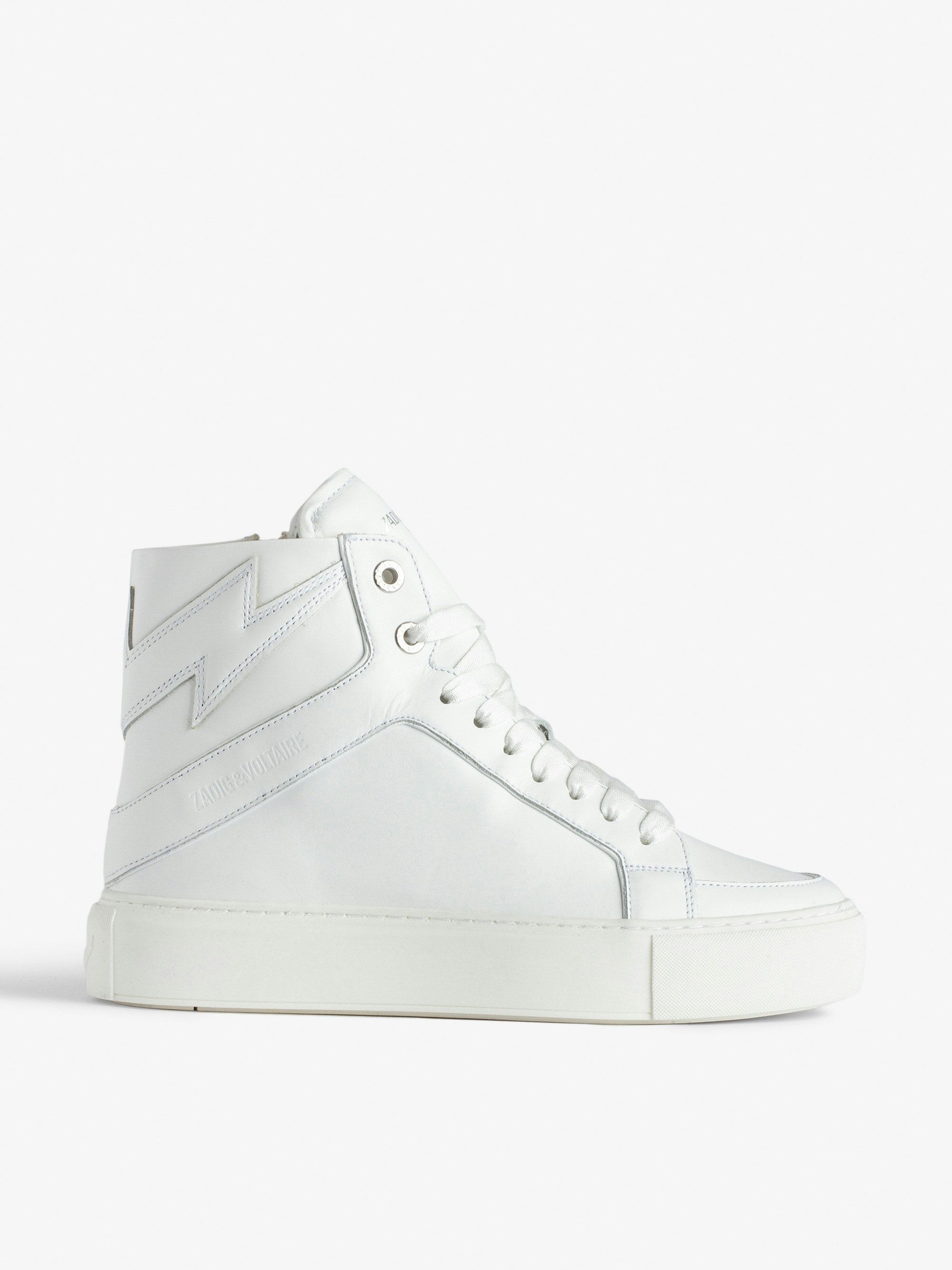 ZV1747 High Flash High-Top Platform Sneakers - 1
