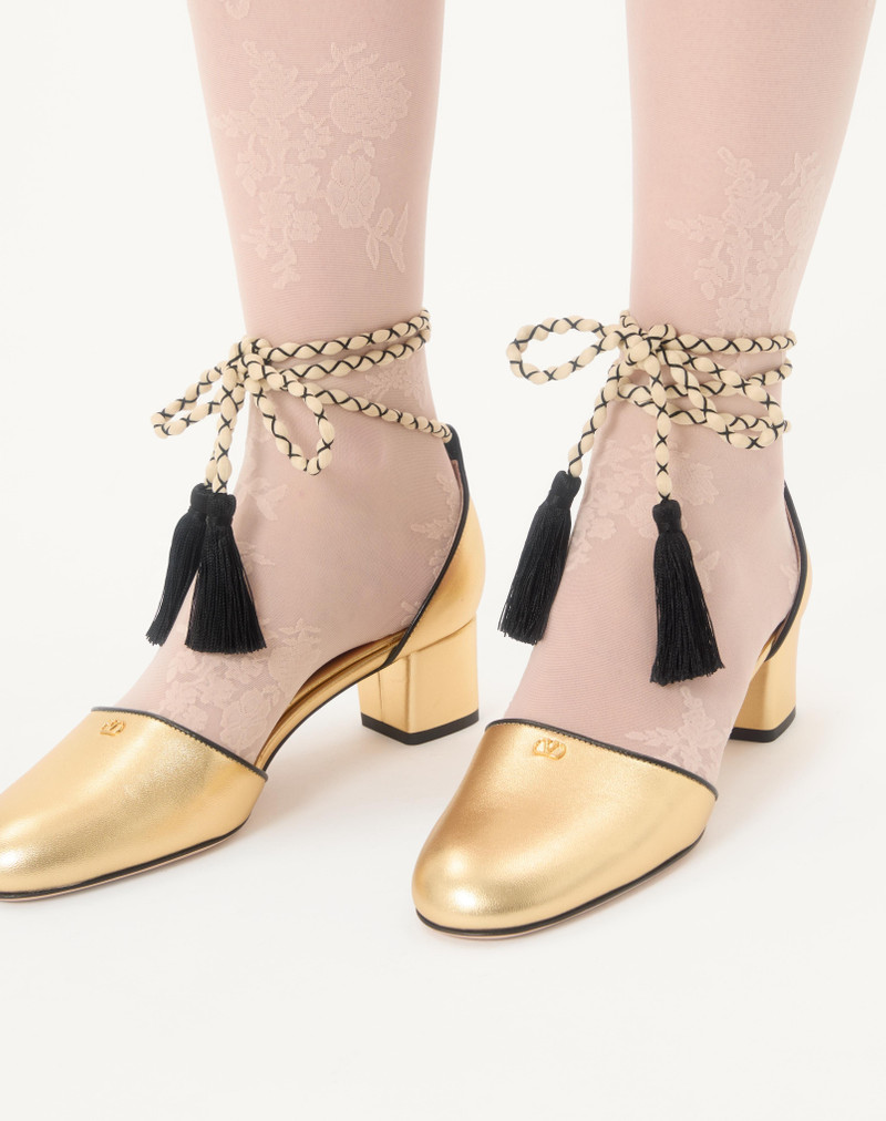 D'ORSAY BONDIE PUMP IN LAMINATED NAPPA 45MM 2