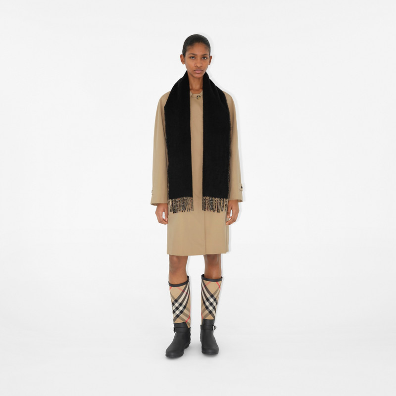 Check Cashmere Reversible Scarf 3