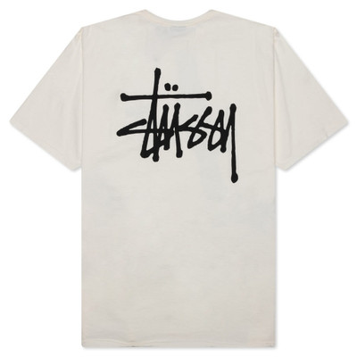 Stüssy BASIC STUSSY PIG. DYED TEE - NATURAL outlook