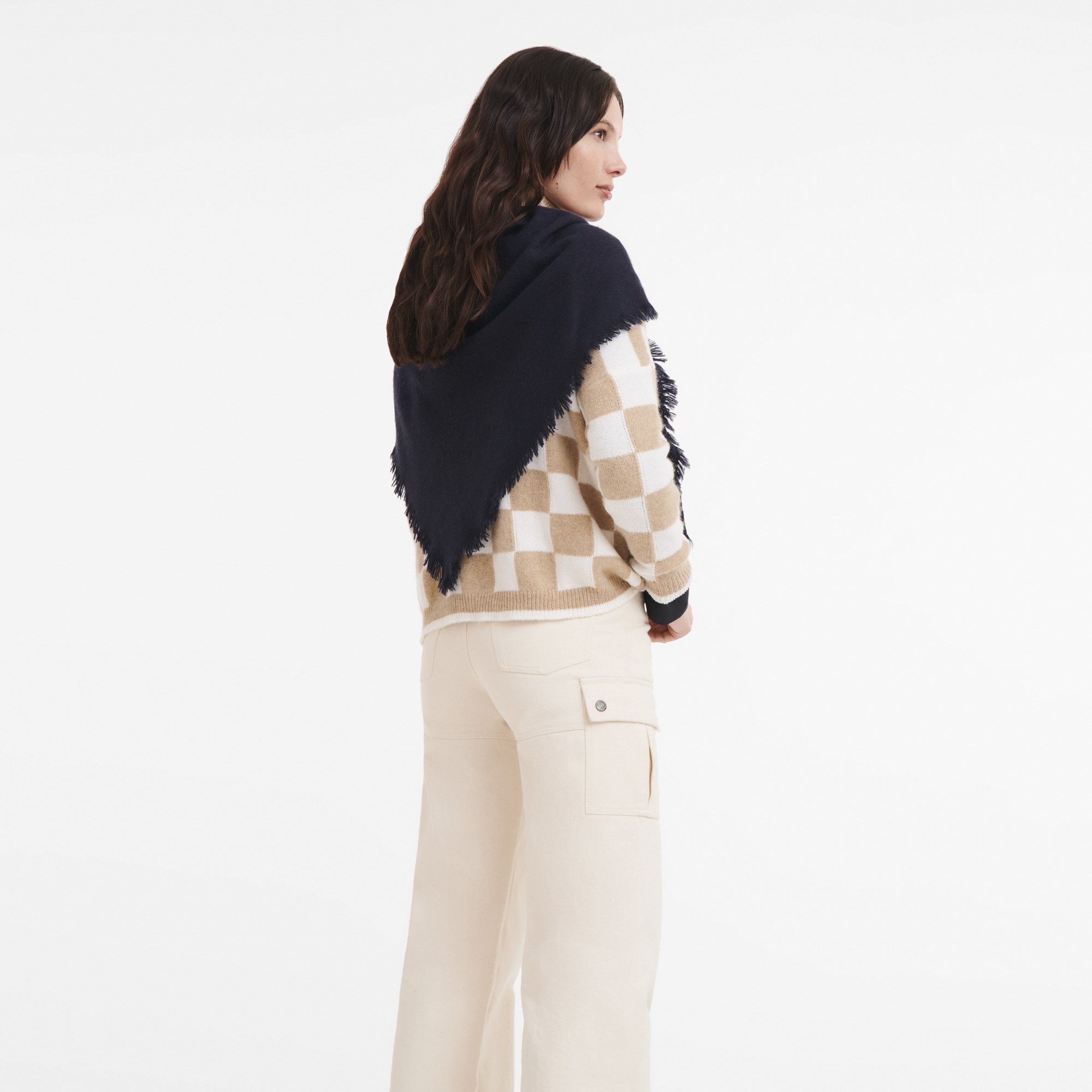 Le Pliage Xtra Stole Navy - OTHER - 2