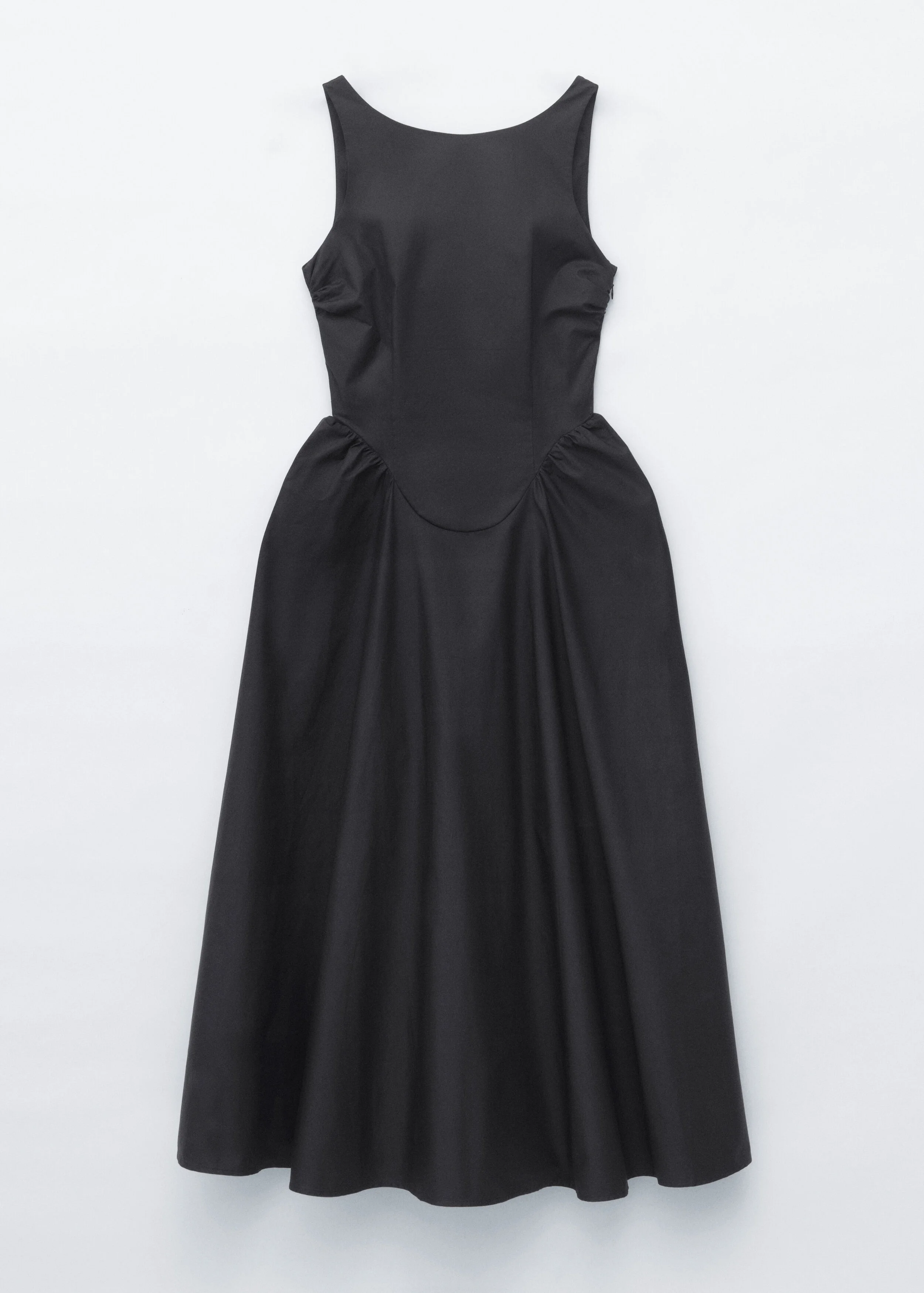 Tie-Back Midi Dress - 1