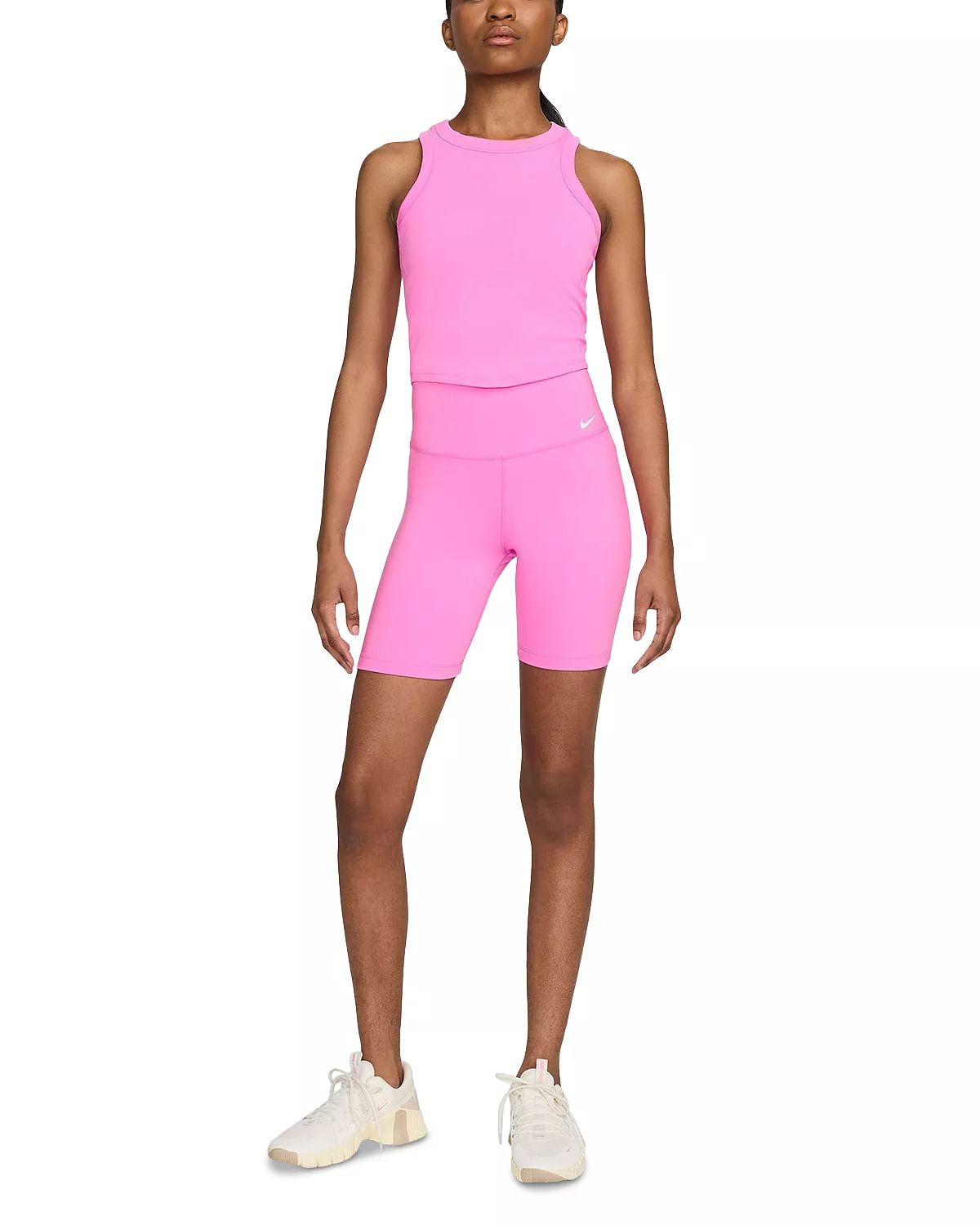 Fitted Racerback Crop Tank - 2