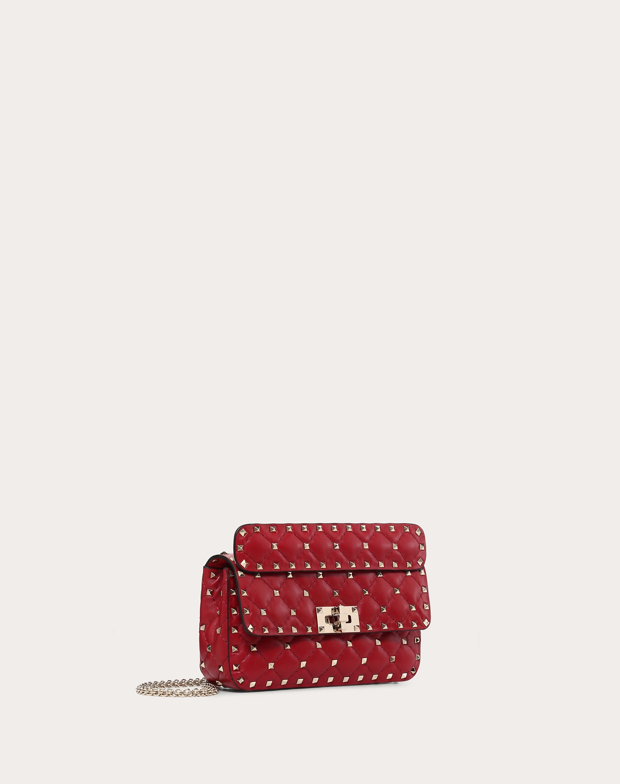 Small Rockstud Spike Nappa Leather Bag - 2