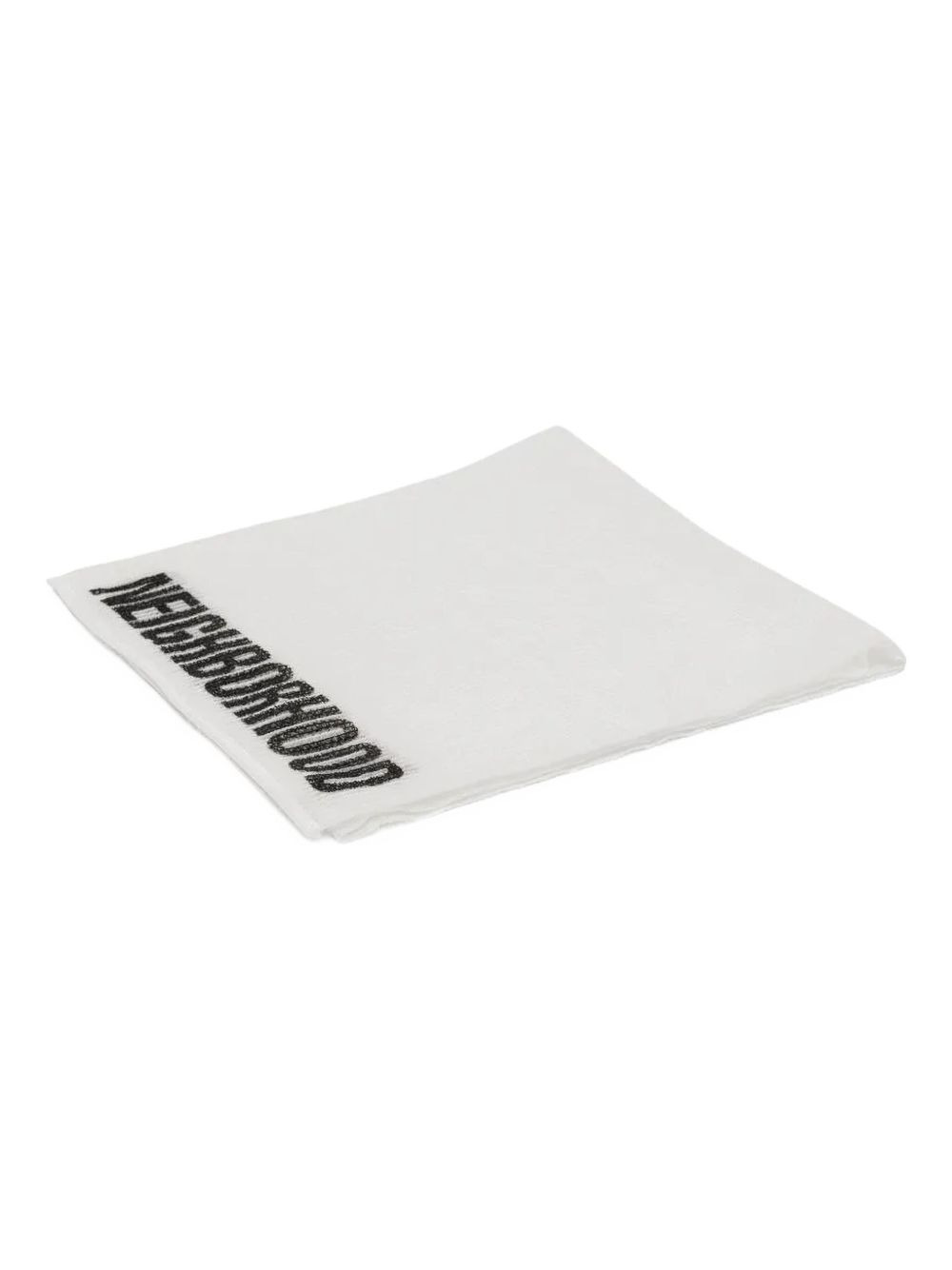 logo-print scarf - 2