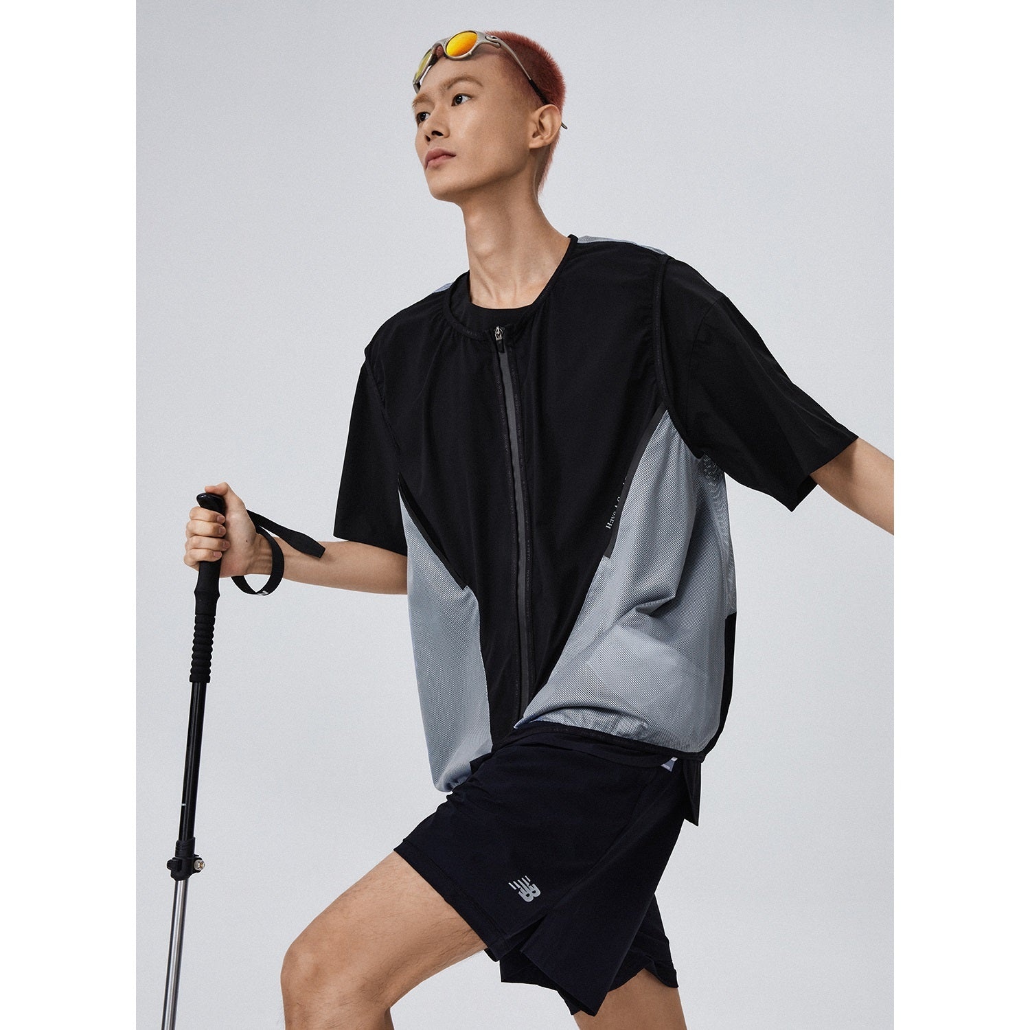 New Balance Vest With Mesh Pocket 'Black' NJE25081-BK - 4
