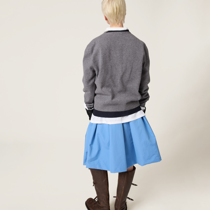 Silk and cashmere V-neck sweater 3