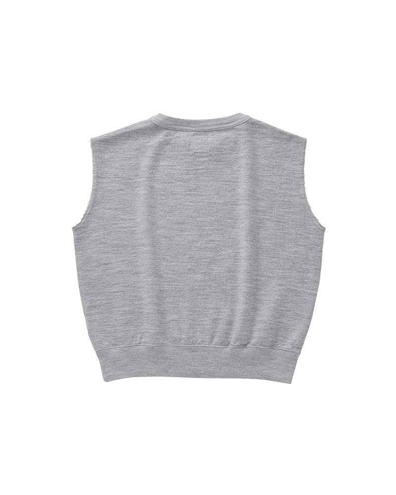 CARREE SWEAT S/L (SUPERFINE) W GREY - 2
