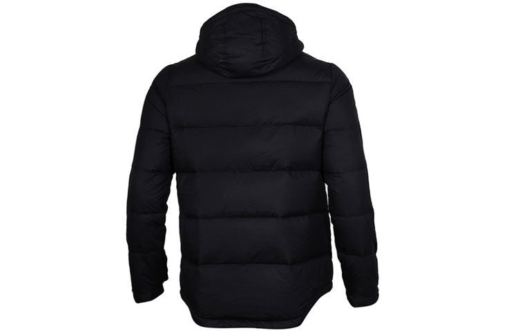 Converse Short Hooded Sports Down Warm Jacket 'Black' 10004603-A02 - 2