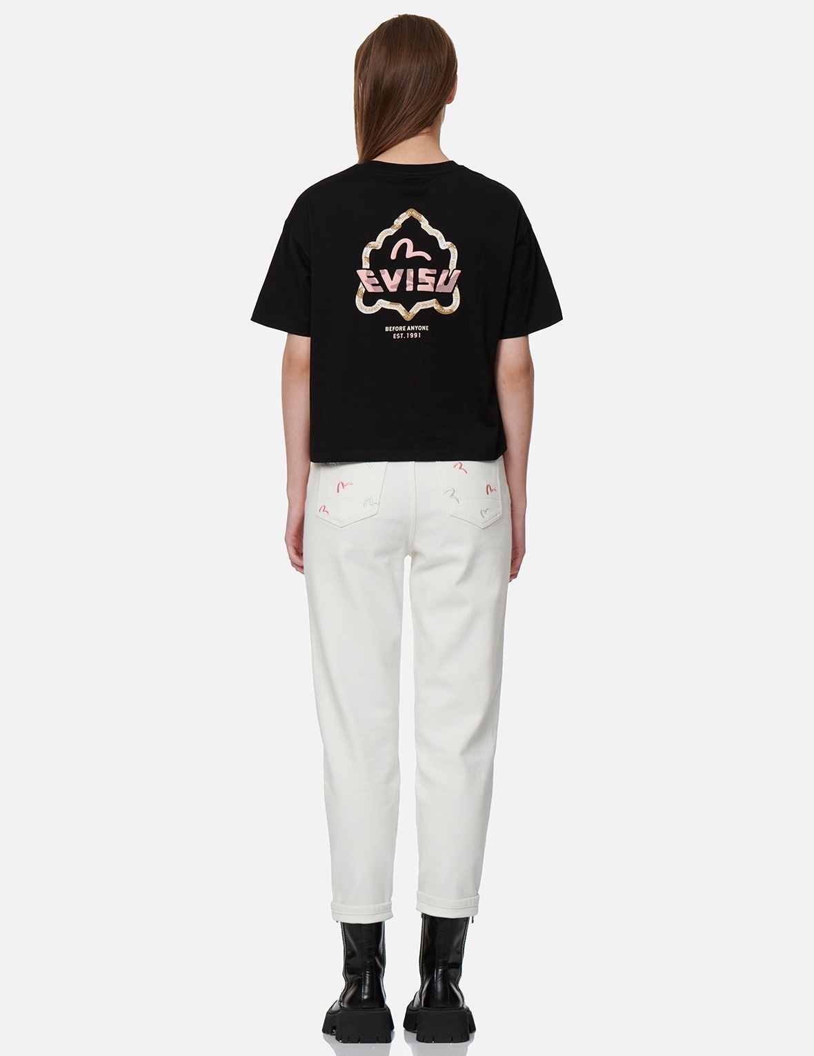 OUTLINE GODHEAD PRINT T-SHIRT - 5