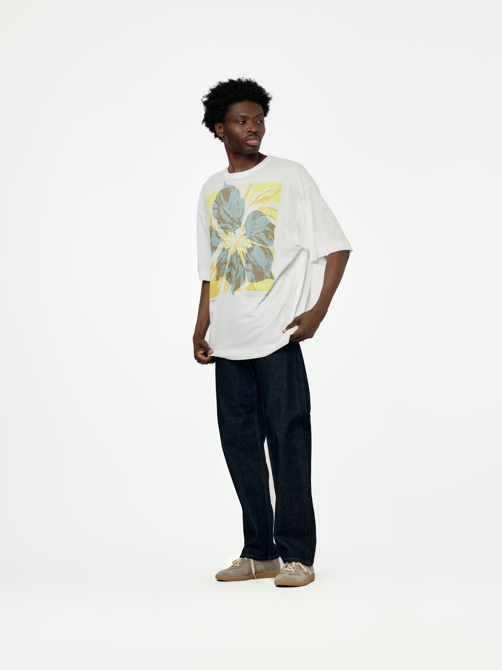 HUIN S/S T-SHIRT (WHITE) - 5