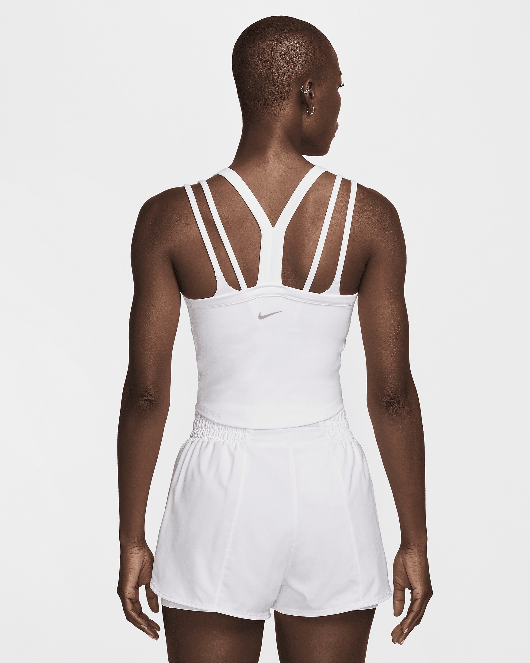 Nike One Fitted Women's Dri-FIT Strappy Cropped Tank Top - 2