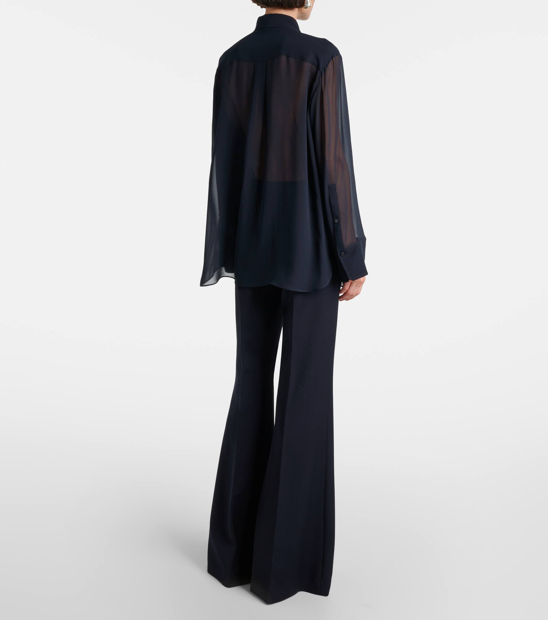 Sheer Dreams silk chiffon blouse - 3
