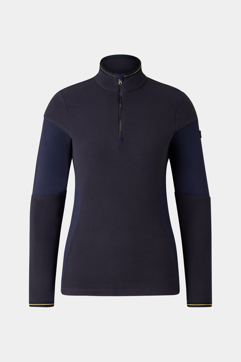 Becky Fleece shirt in Navy blue 1