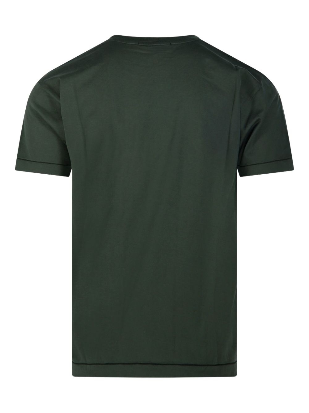 logo-patch crew-neck T-shirt - 3