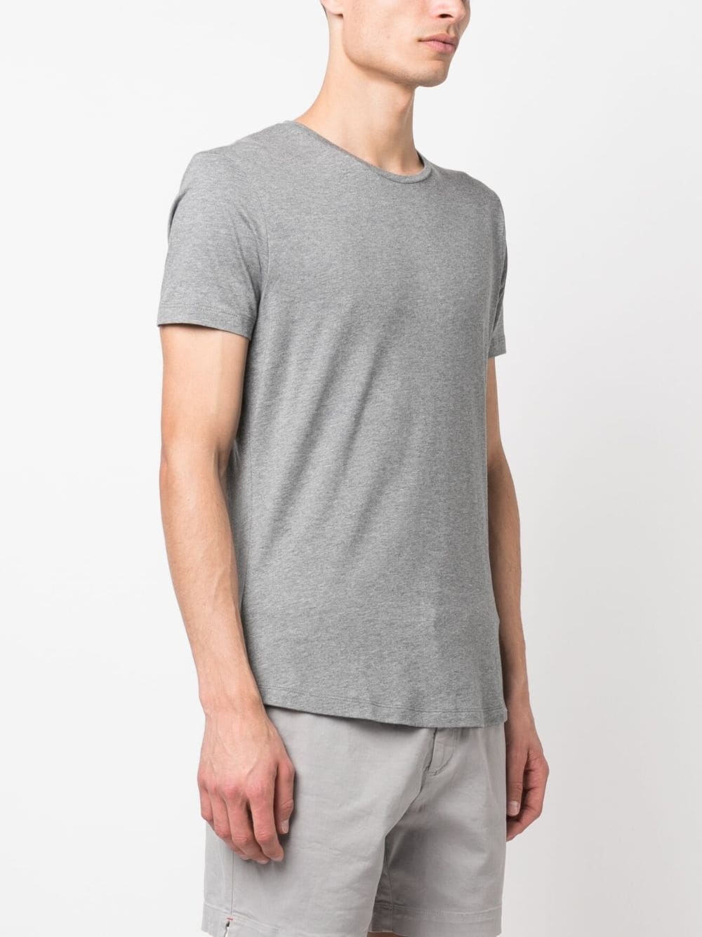 short-sleeved round-neck T-shirt - 3