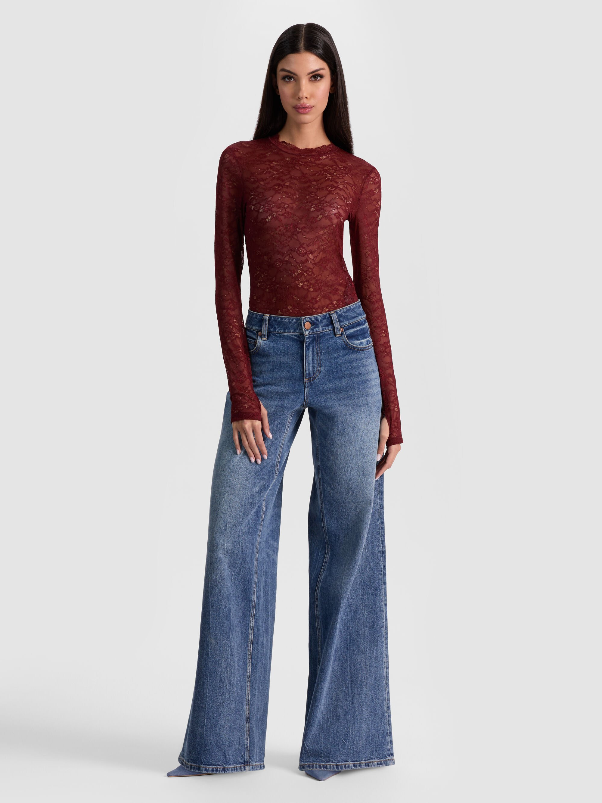 TAEYN LACE BODYSUIT - 2