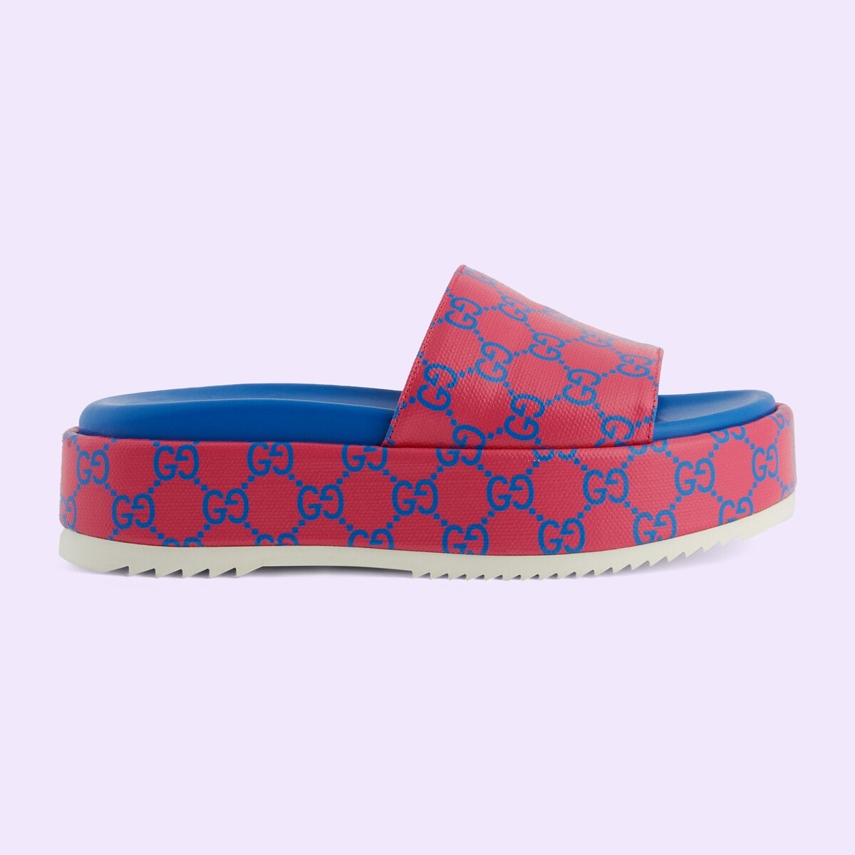 Women's platform slide sandal - 1