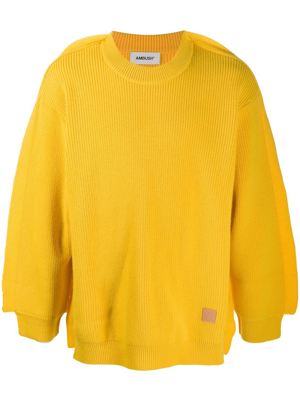 oversized wool jumper - 1