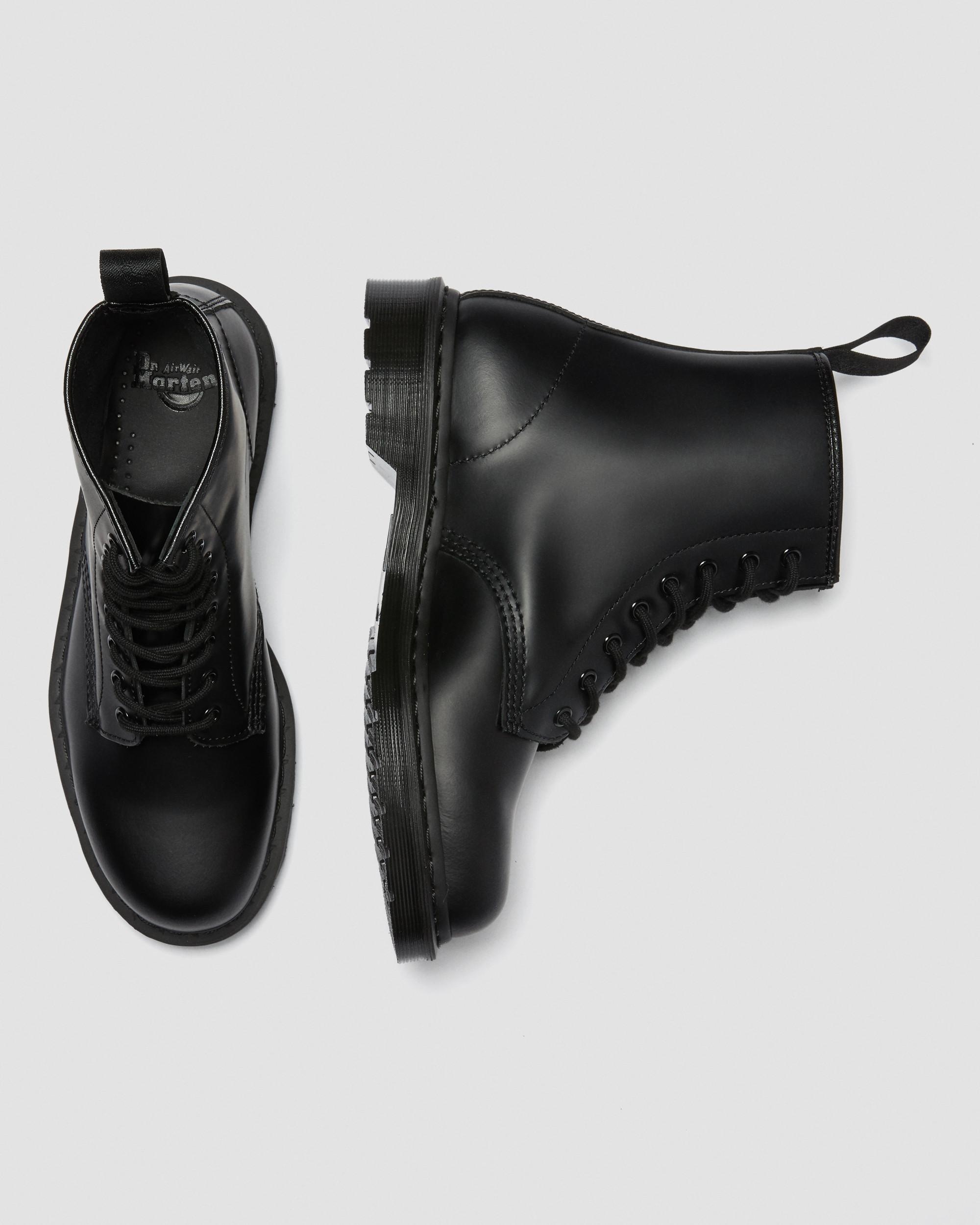 1460 Mono Smooth Leather Lace Up Boots - 2