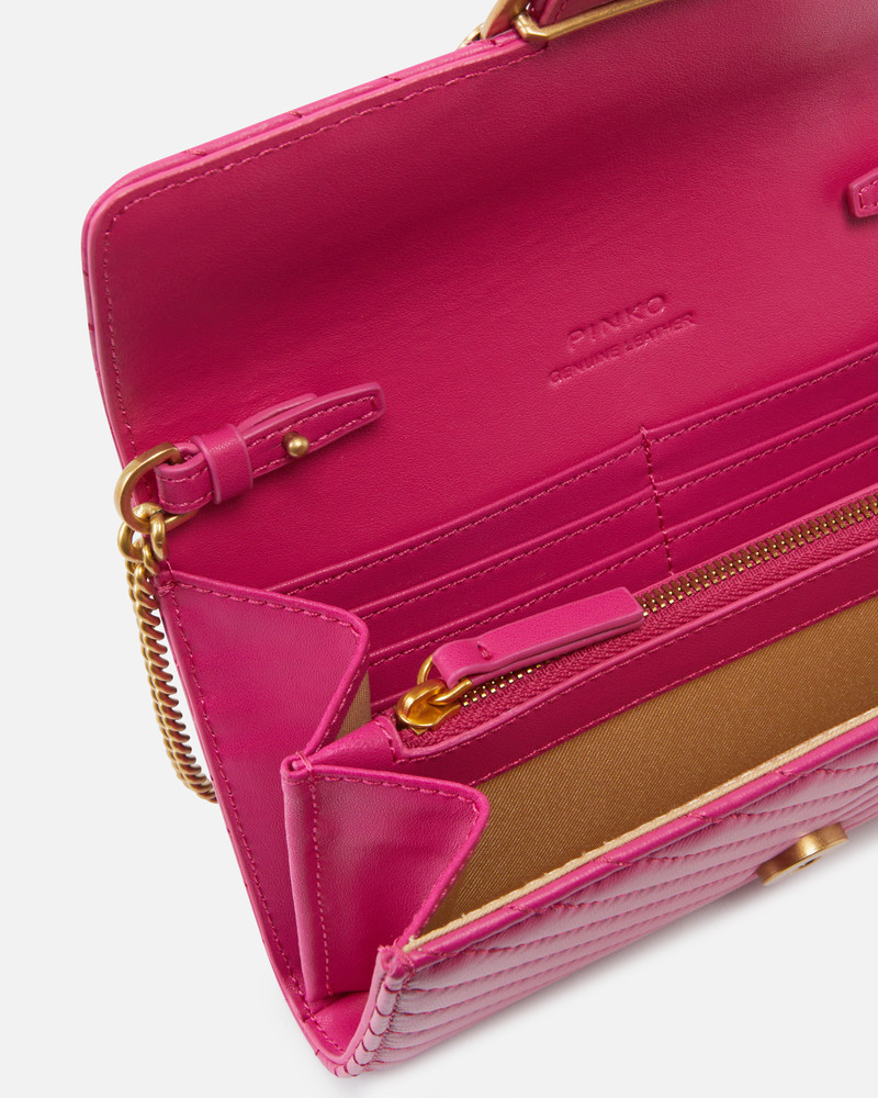 LOVE BAG ONE WALLET CHEVRON 4