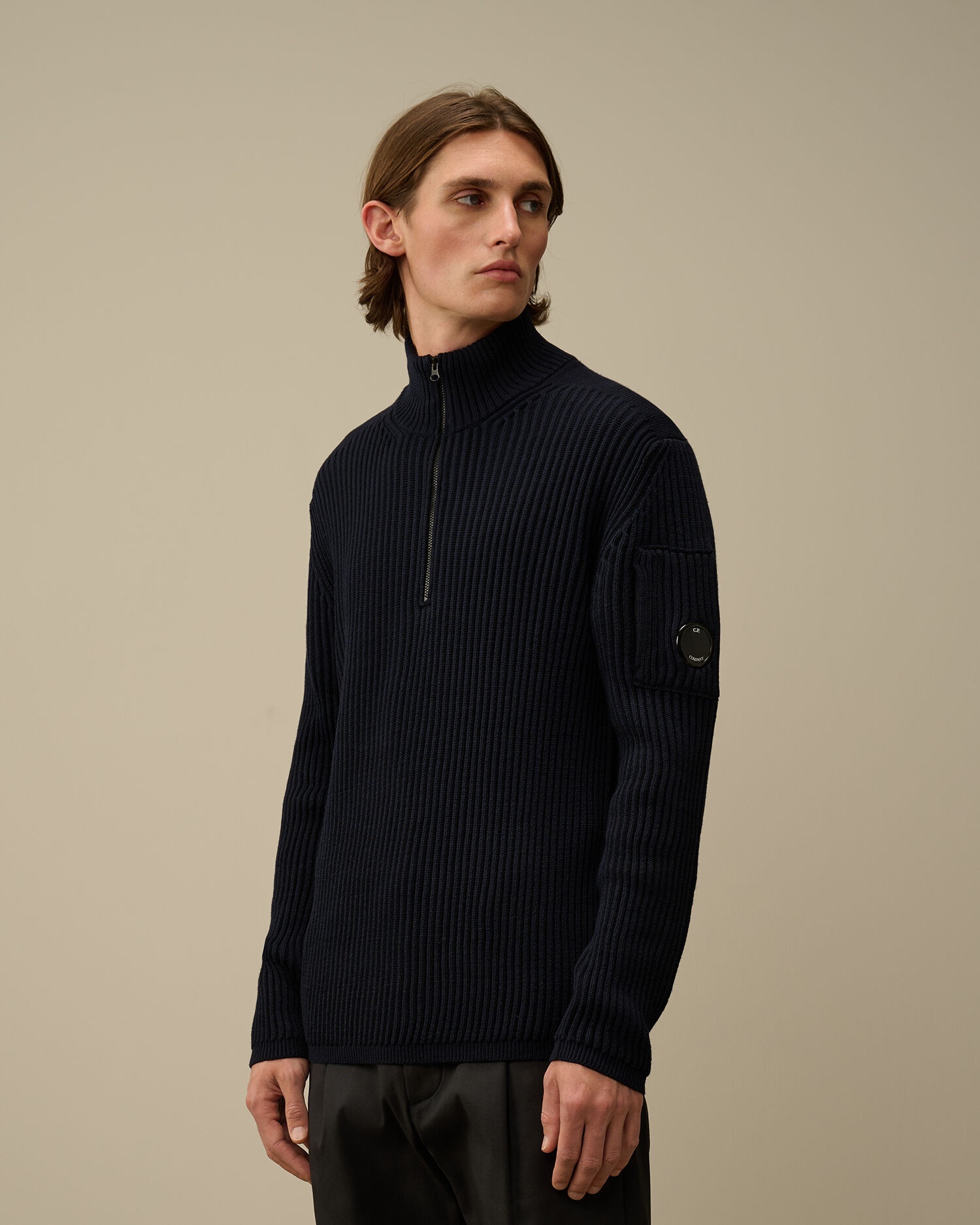 Re-Wool Half Zip Knit - 2