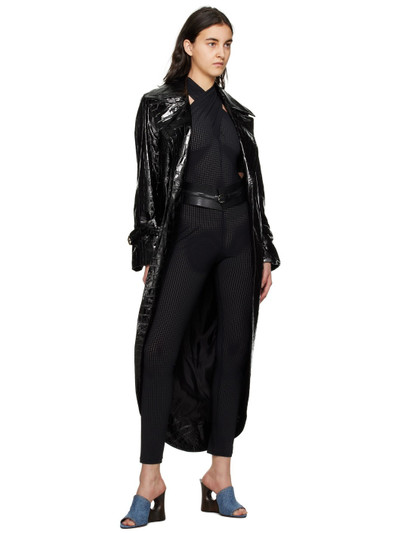 Alaïa Black Perforated Jumpsuit outlook