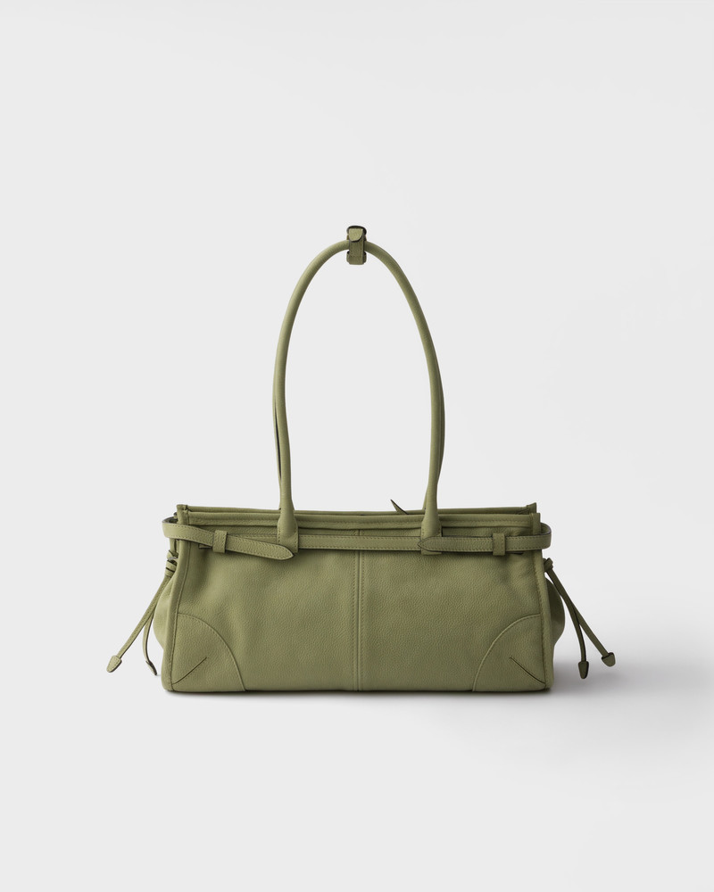 Prada Bonnie medium nubuck leather handbag 3