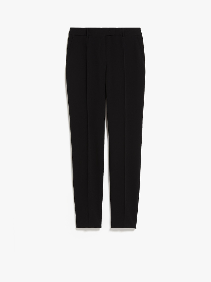JERTA Straight-fit technical cady trousers 1
