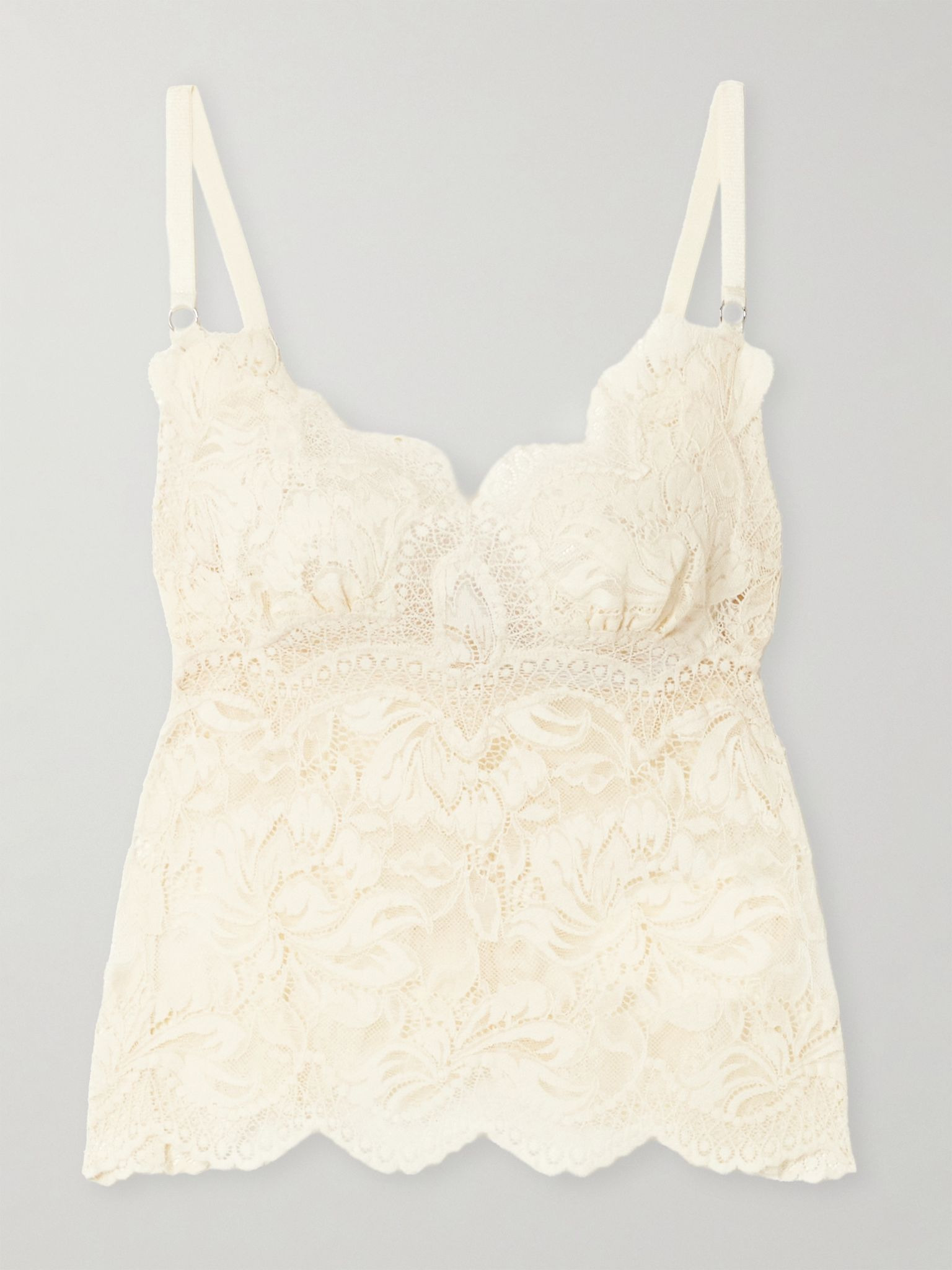 Lace camisole Ivory - 1