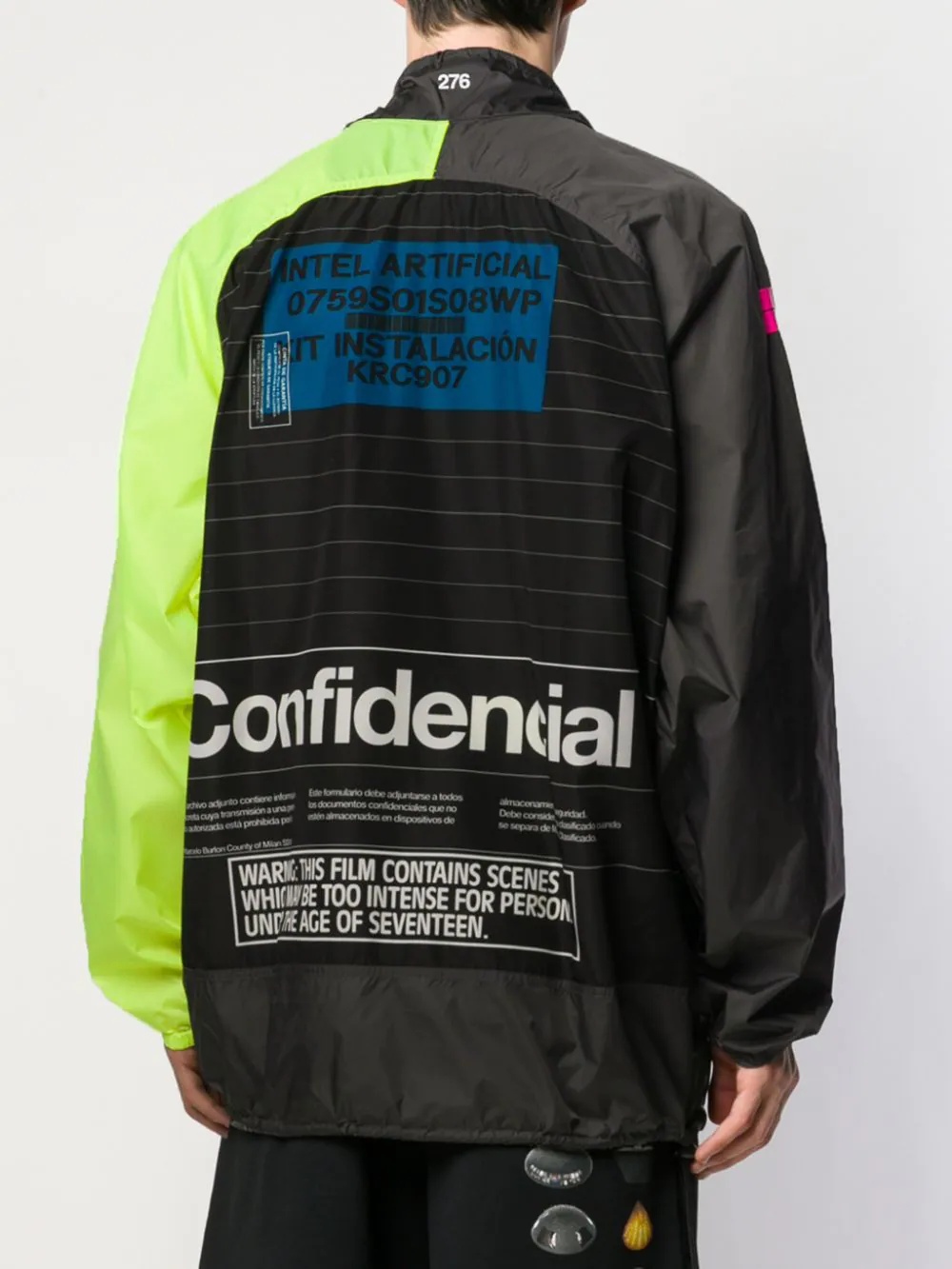 Lettering windbreaker - 4
