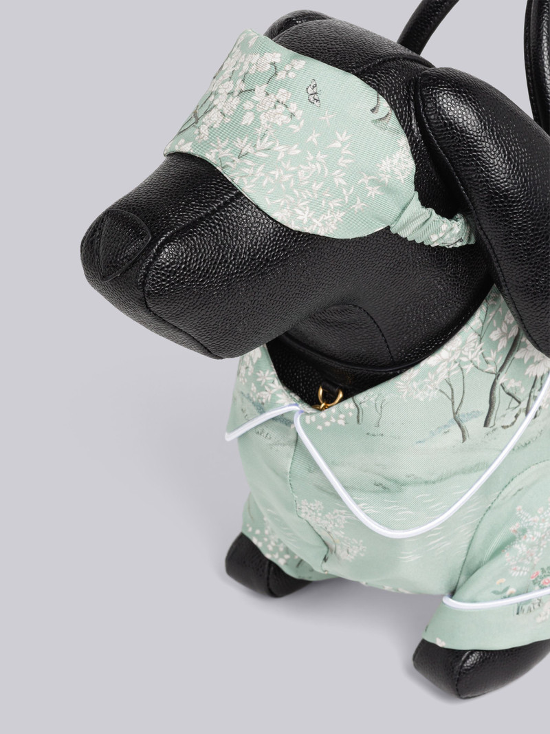Thom Browne Pajama Print Silk Twill Hector Bag outlook
