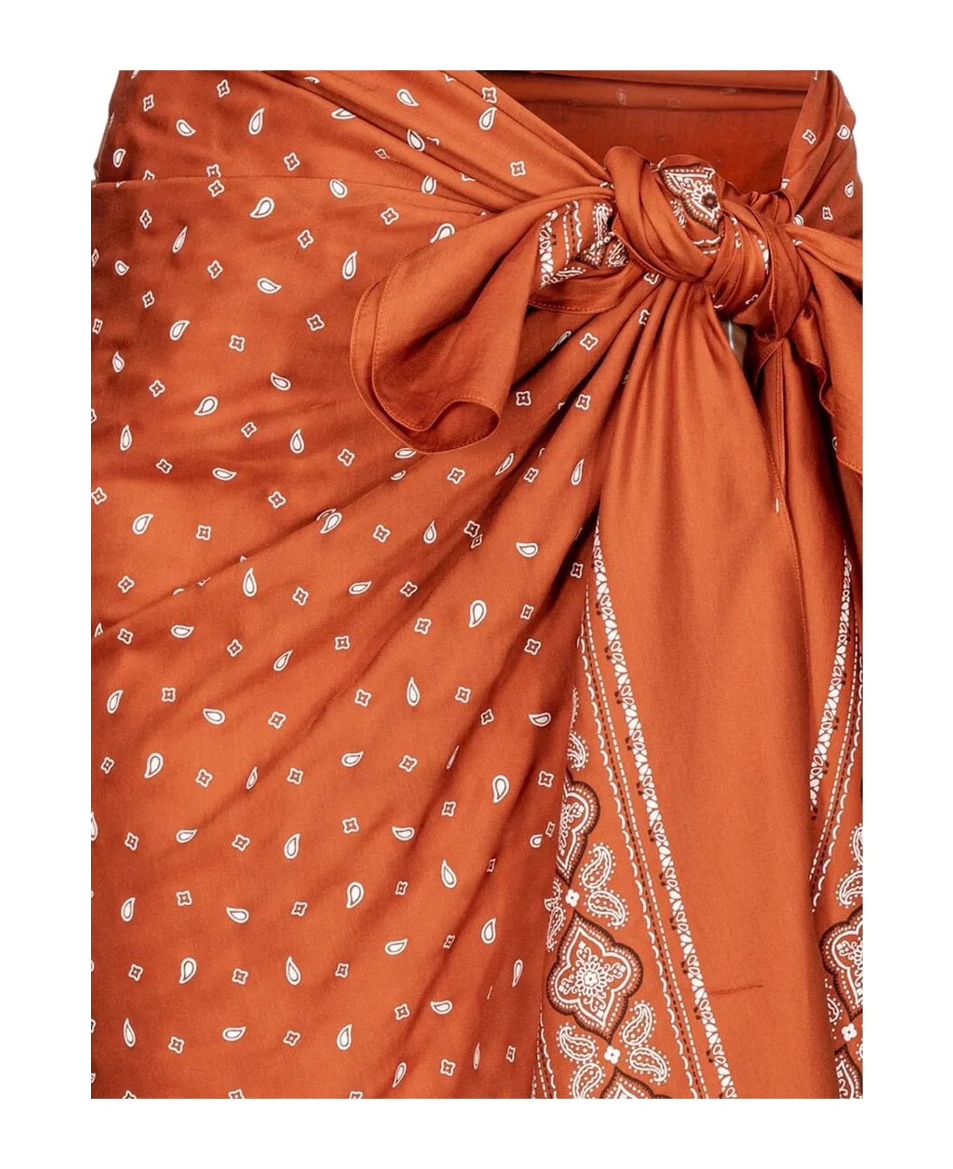 Bandana Print Viscose Skirt Pinko - 3