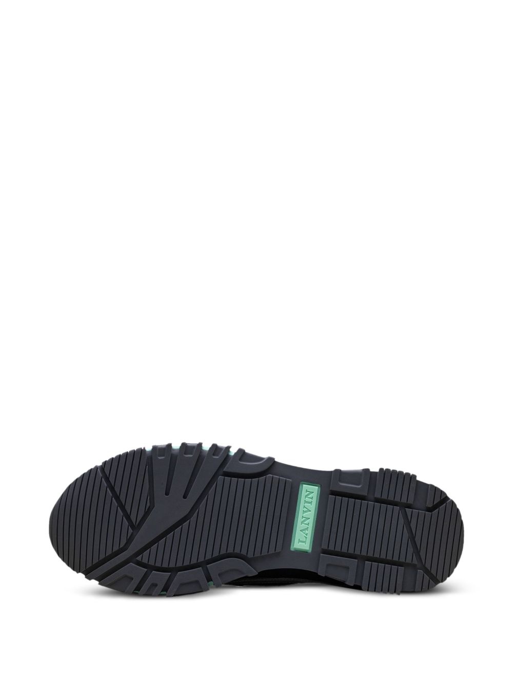 Reflective "Grey/Navy Blue" running sneakers - 4