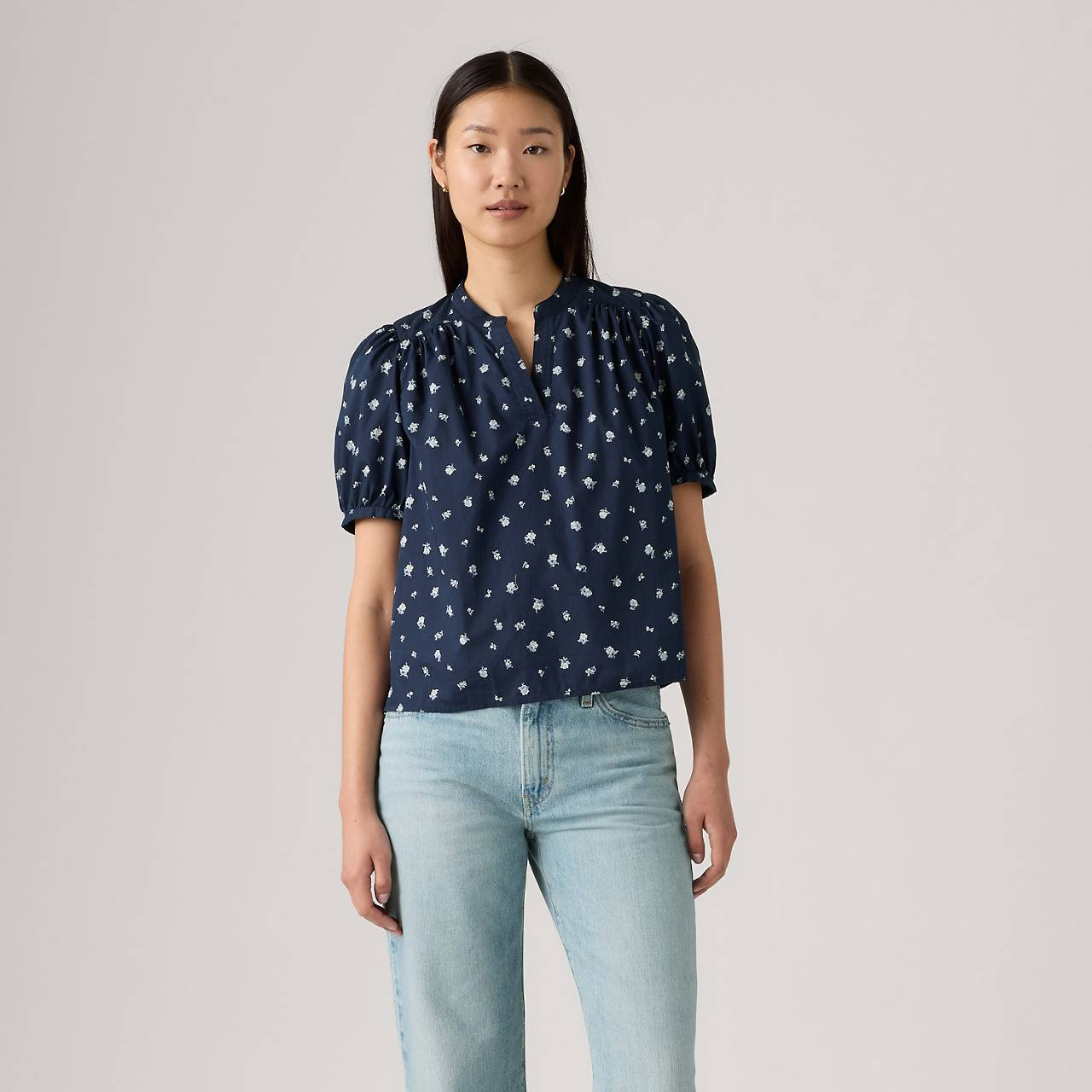 AMELIE POPLIN BLOUSE - 2
