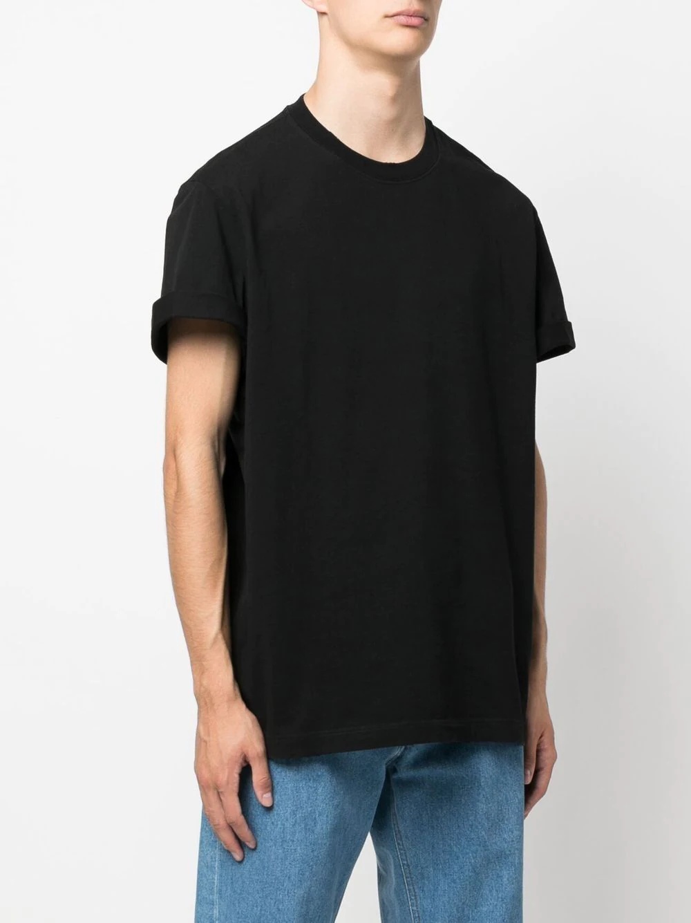 crew neck cotton T-shirt - 3