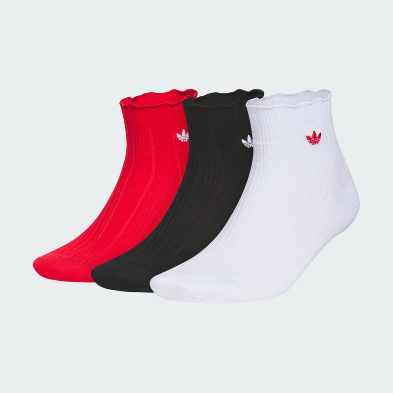 Unisex Originals Ruffle 3-Pack Quarter 1