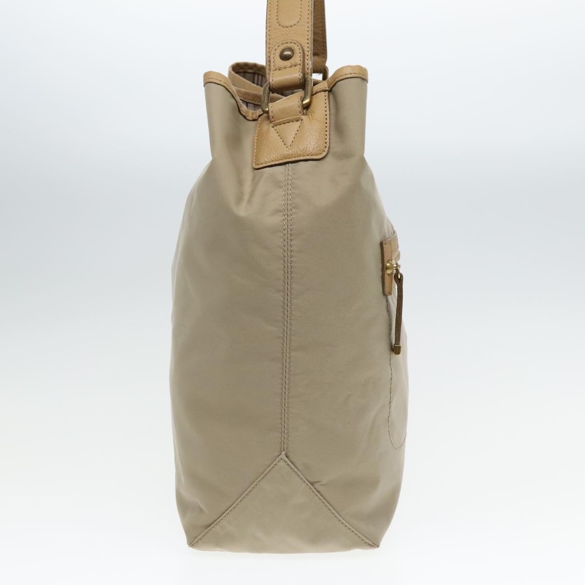 Burberry Blue Label Shoulder Bag Nylon Beige - 3