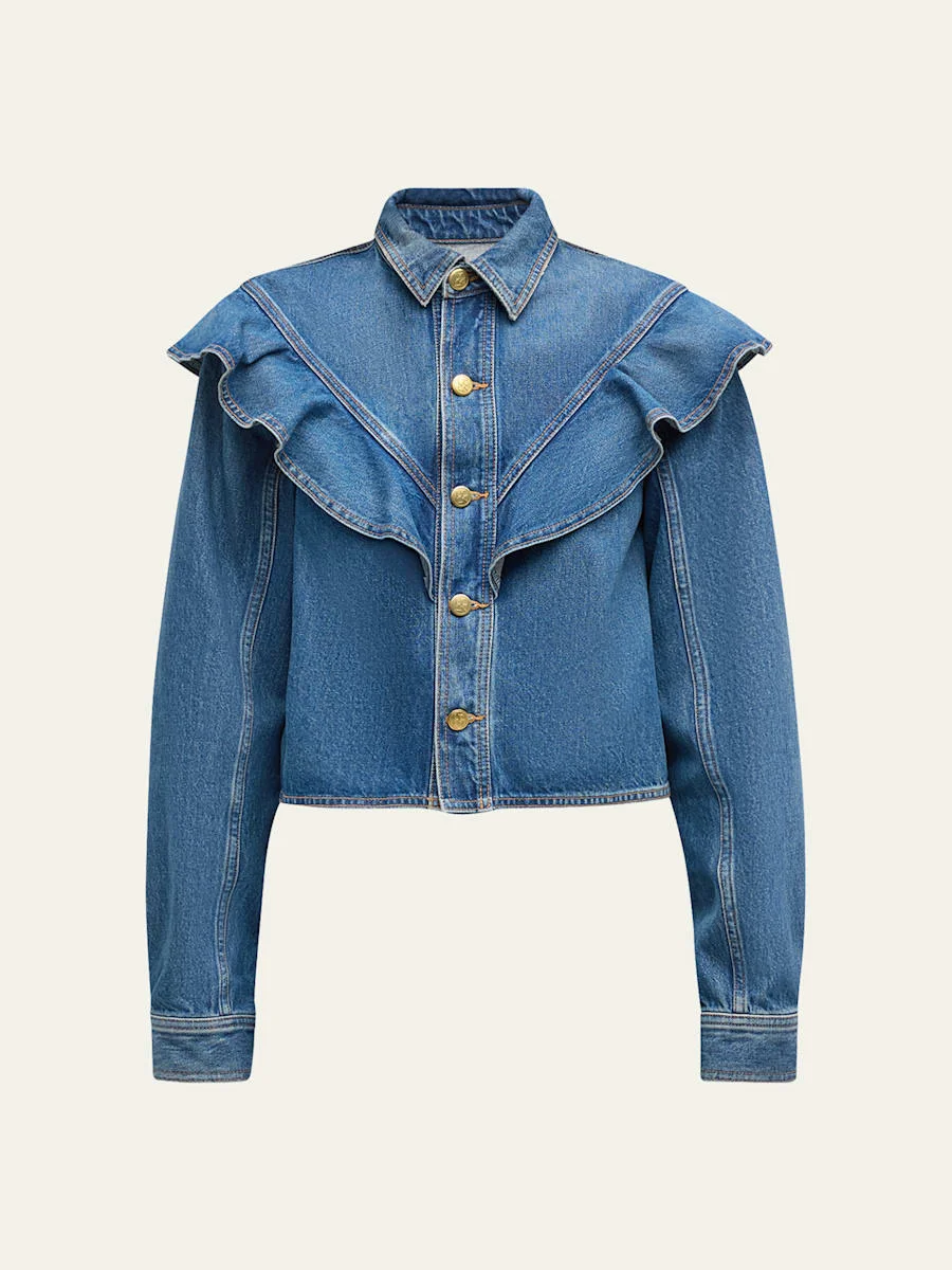 The Mathilde Denim Shirt - 1
