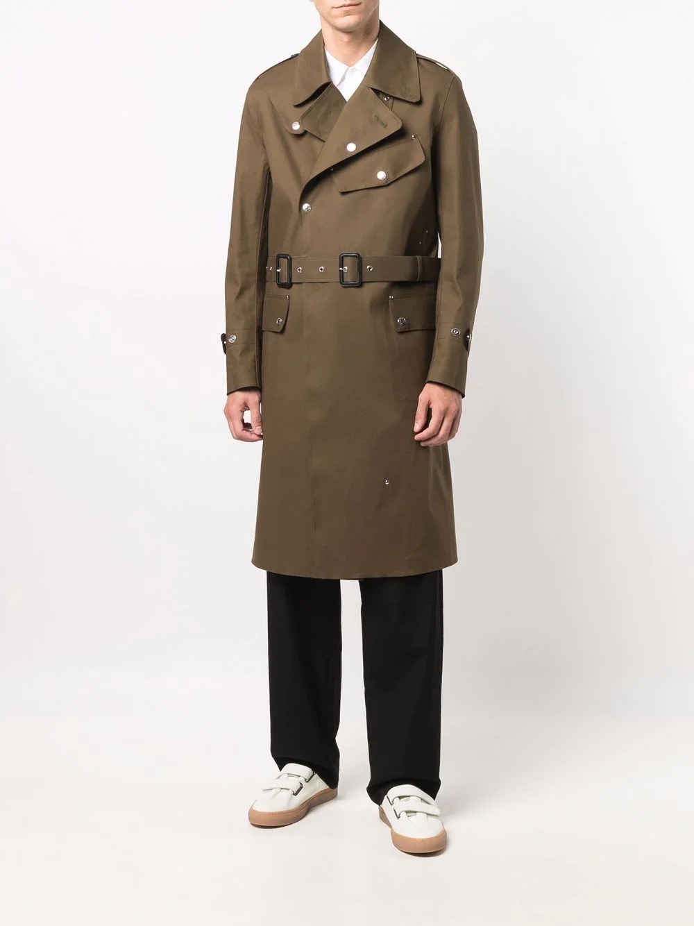 Evanton double-breasted trench coat - 2